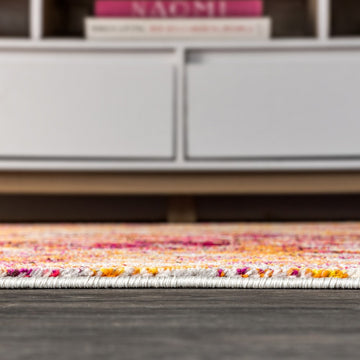 Inspired contemporary Pop Modern Abstract Area Rug